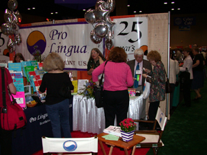 The Pro Lingua founders celebrated 25 years in the TESOL printing business