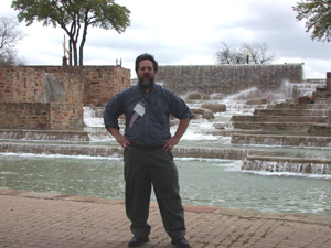 Robb Scott, ESL MiniConference Editor, at TESOL 2005 in San Antonio