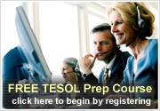 Try the TESOL Prep Course 4 Free