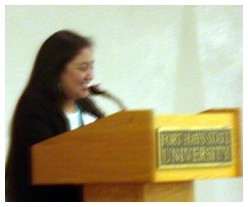 Jackie Boyd, Keynote Speaker, from Haskell Indian Nations University