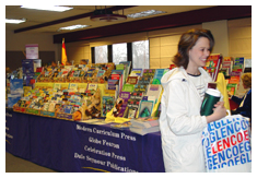 Pearson Group booth at KATESOL 2004 (Photo credit: Judy Pape)