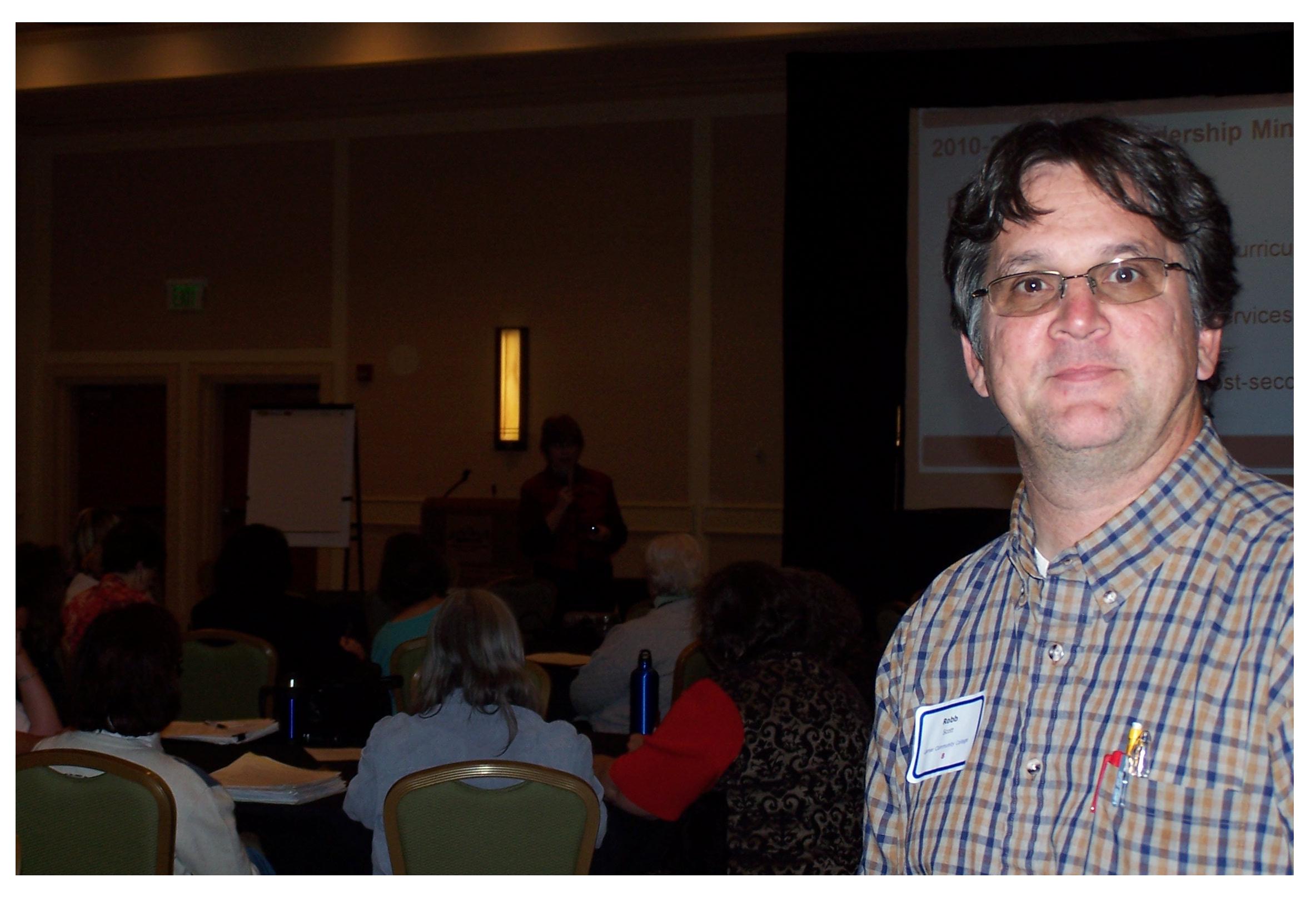 Robb Scott at the AEFLA Directors Meeting, at the Marriott Denver Tech Center, October 2010