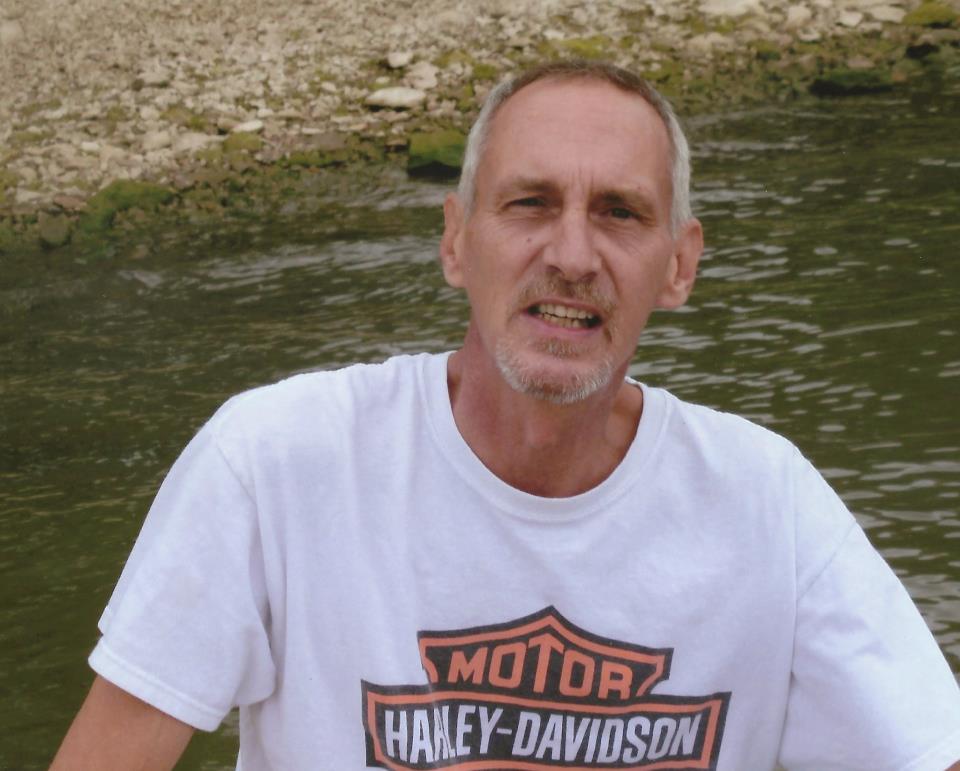 Photo of Kirk Dean Auston at Lake Pomona in August of 2012